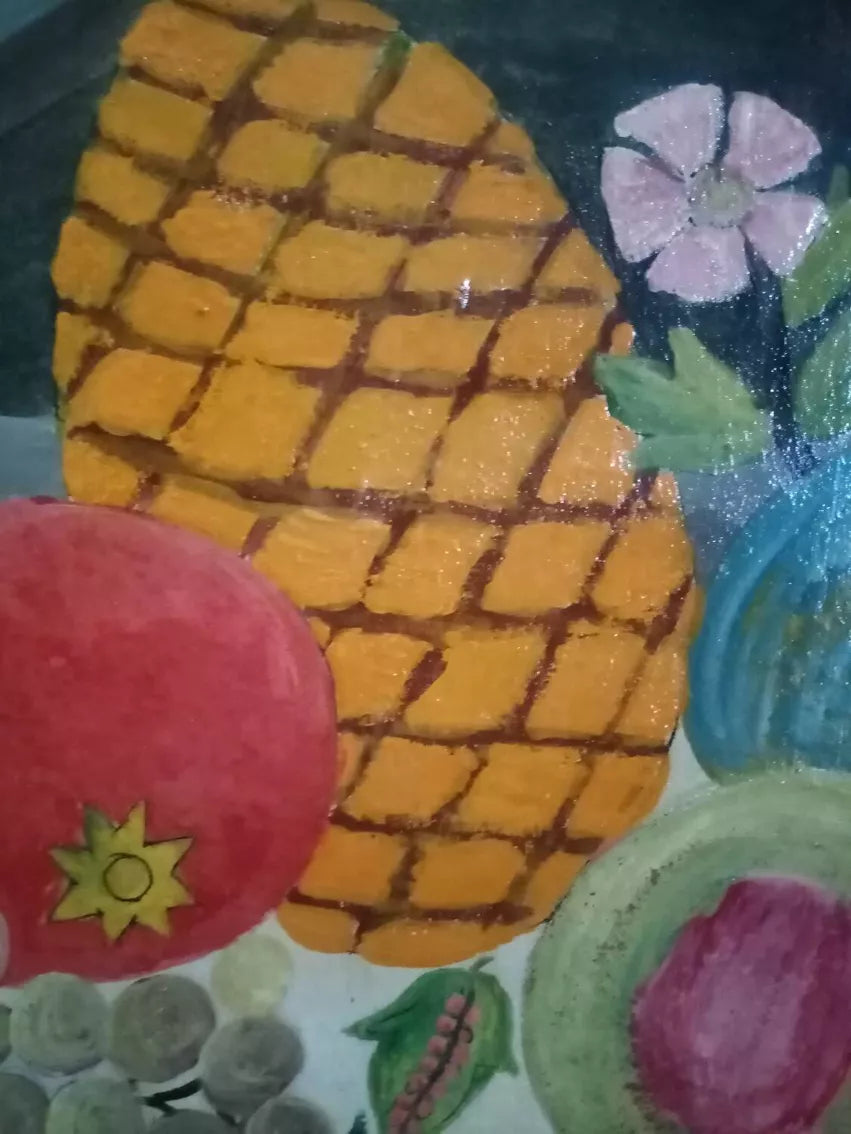 Dreamy Still Life Oil Painting with Pastel Colors