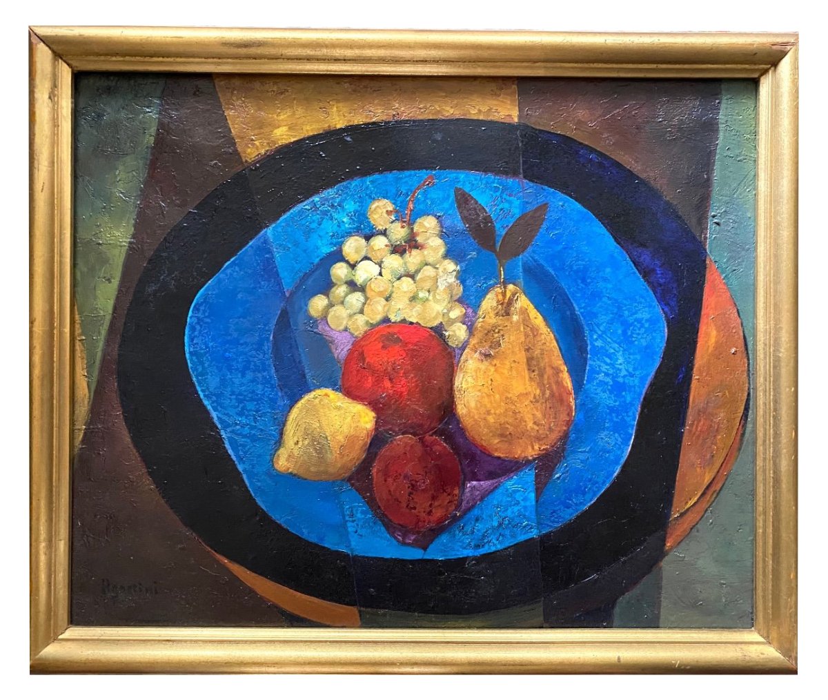 Striking Mid-Century French Still Life Painting