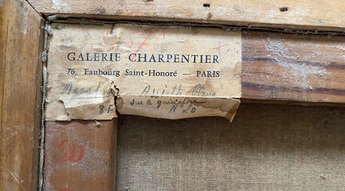 Striking Mid-Century French Still Life Painting