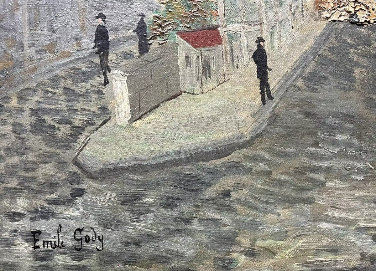 Serene 1930s Notre-Dame Scene