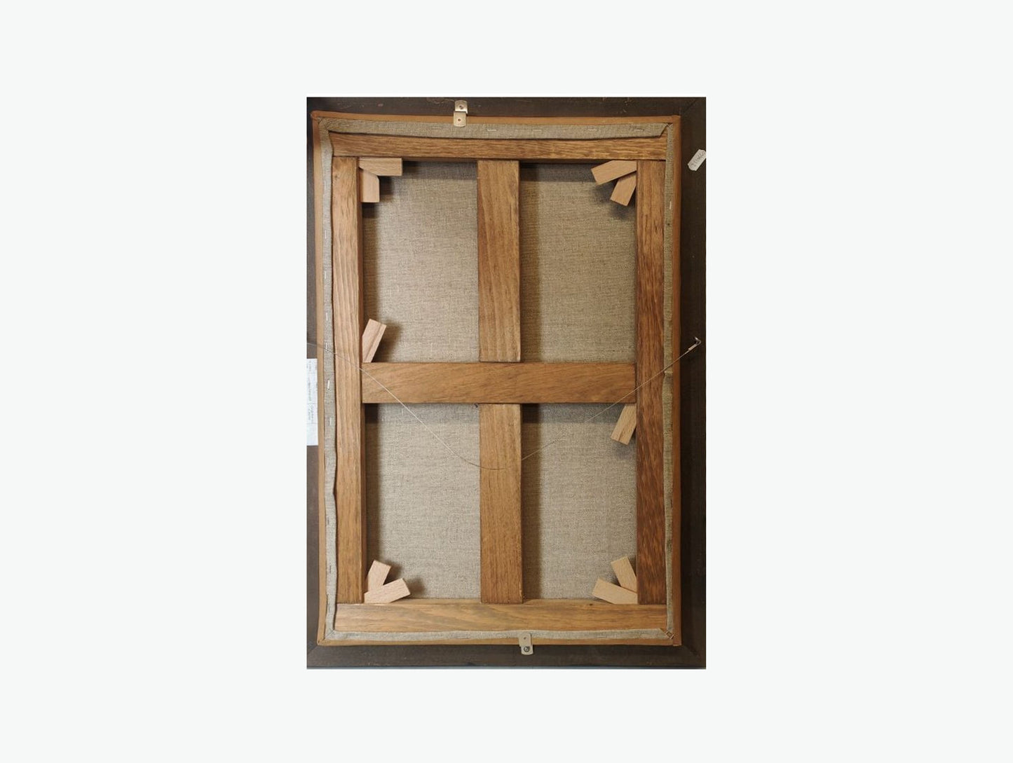 "Académie d’Homme" Antique 19th Century French Male Nude Portrait Academic Oil Painting