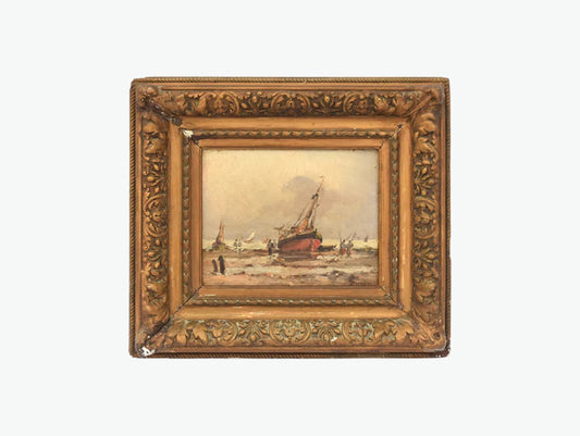 Sophisticated Marine Scene with Elegant Frame