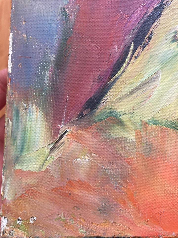 Vivid French Expressionist Figure Study