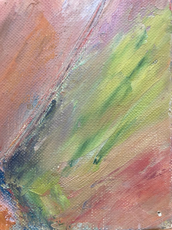 Vivid French Expressionist Figure Study