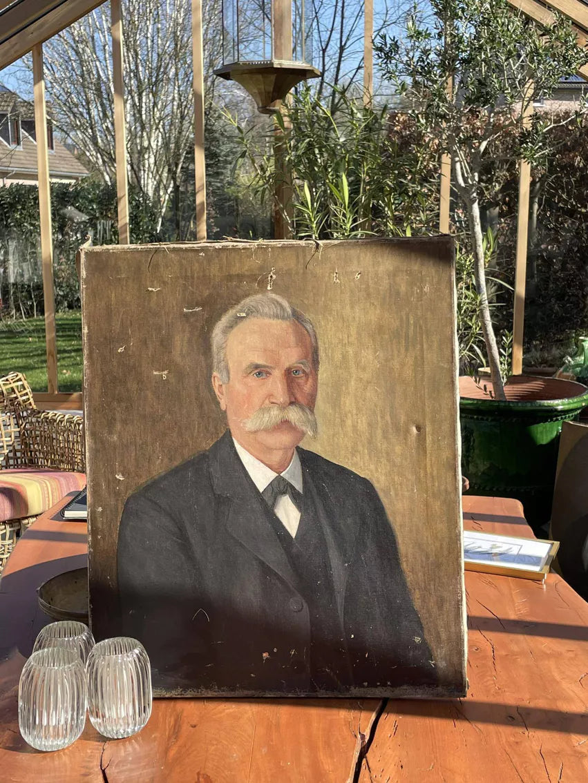 Distinguished Antique Portrait of a Gentleman