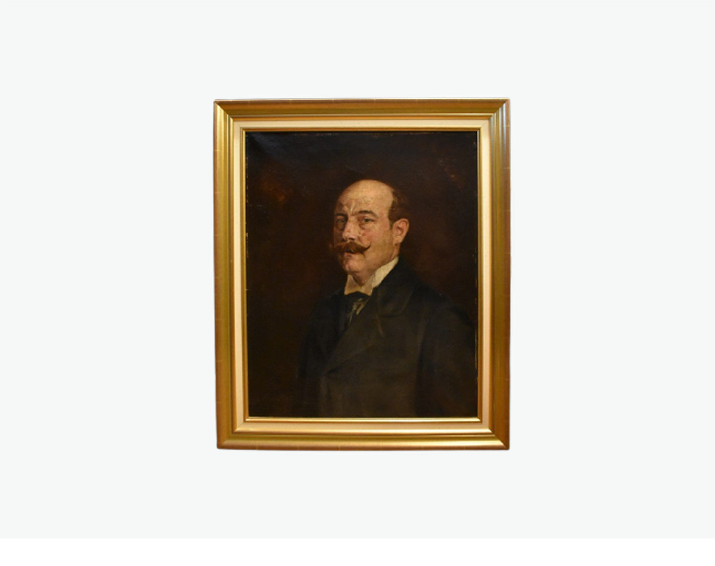 French Oil Portrait of a Gentleman