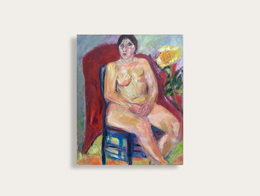 Vivid French Expressionist Figure Study