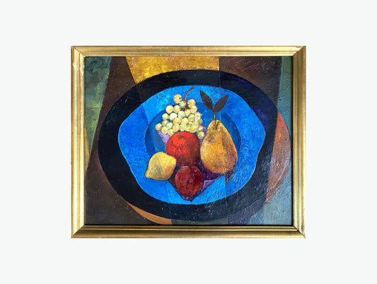 Striking Mid-Century French Still Life Painting