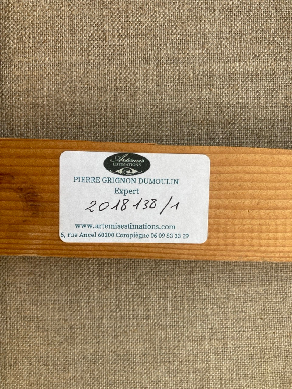 Antique French Oval Oil Portrait by Jean Didier‑Tourné, Trained by Fernand Cormon (Van Gogh’s Teacher)