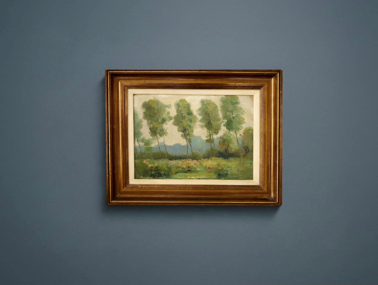 Tranquil Mid Century French Landscape